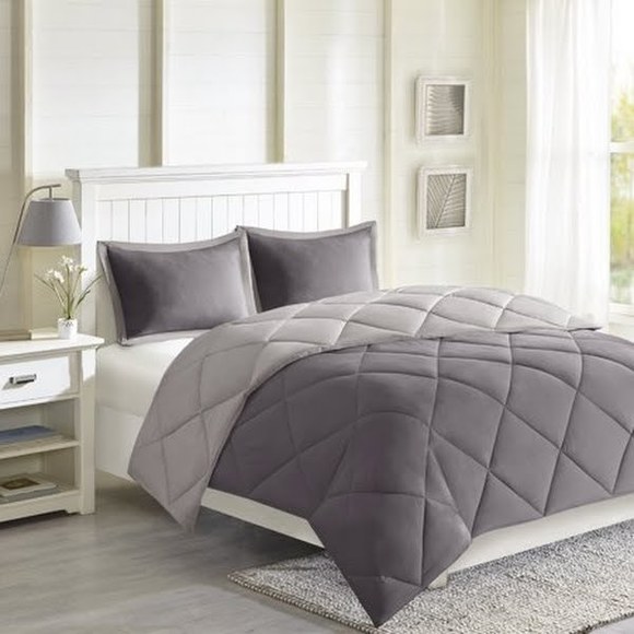 Madison Park Larkspur Reversible 3-Pc. Comforter Set Full/Queen